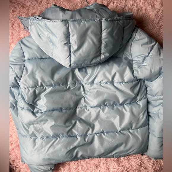 baby blue puffer coat - Picture 3 of 3